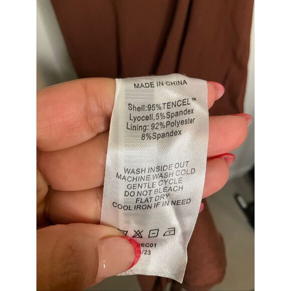 Quince Tencel Rib Knit Sleeveless Dress - Picture 7 of 8